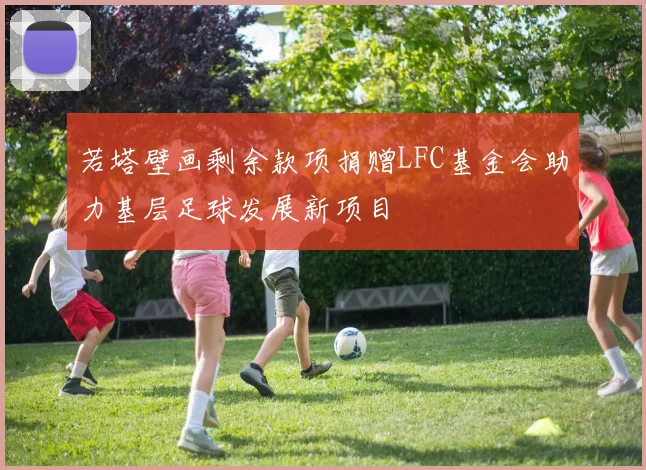 若塔壁画剩余款项捐赠LFC基金会助力基层足球发展新项目